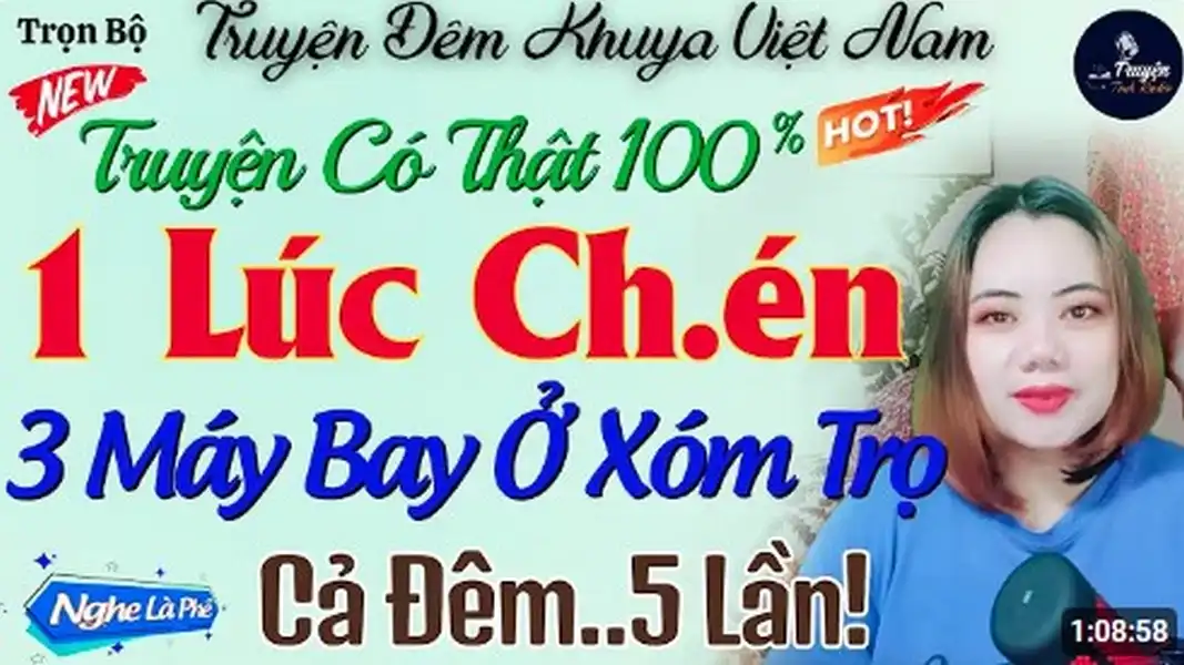 Lái Nhầm Máy Bay Bà Già Truyện Đêm Khuya